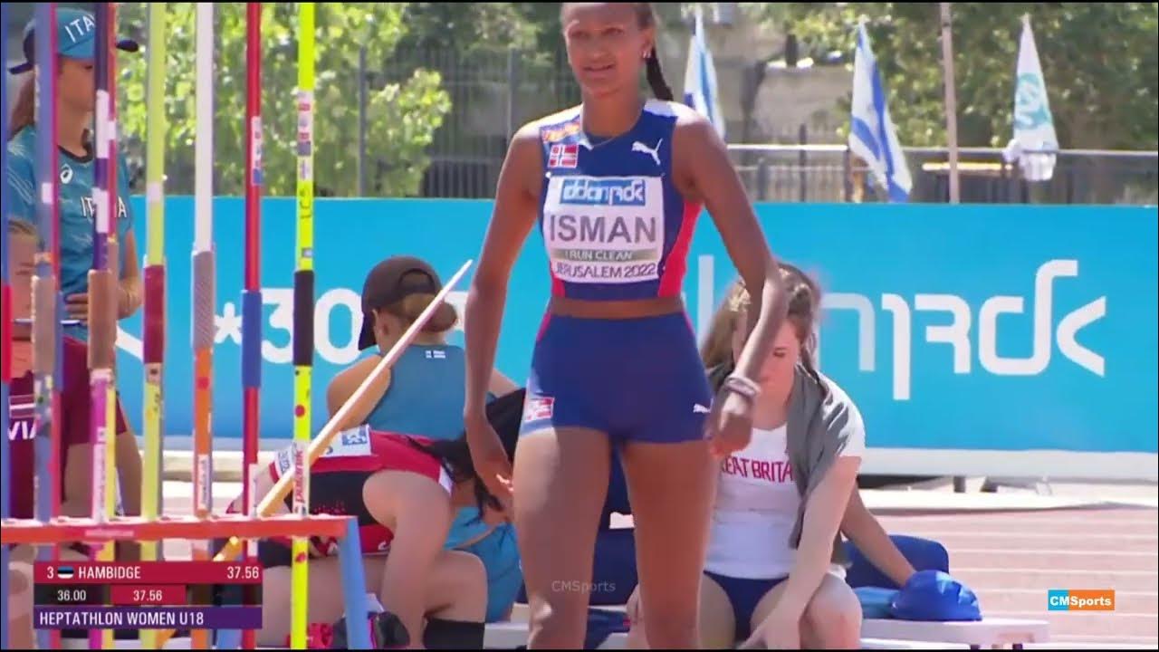 Jamila Isman — Javelin Throw — European Athletics U18 Championships