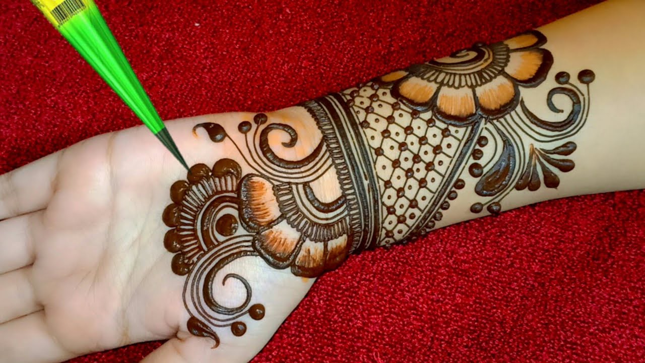 Update 83+ durga puja mehndi design latest - seven.edu.vn