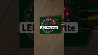 LED roulette #PCB