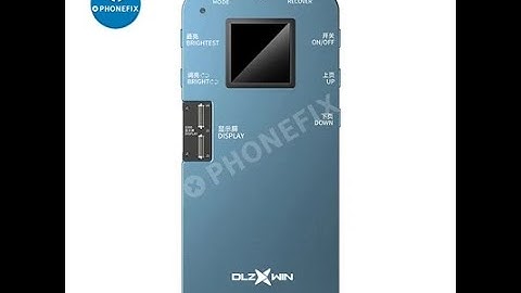 hTestbox iTestbox DL S300 Screen Tester demo video(iPhone Huawei)