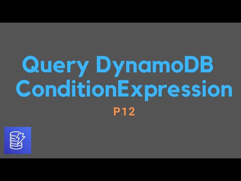 Amazon DynamoDB Boto3 P12 | Query DynamoDB Table ConditionExpression