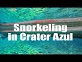 Snorkeling in the Crater Azul in Guatemala !! | GoPro 4 Silver | Virtual Trip