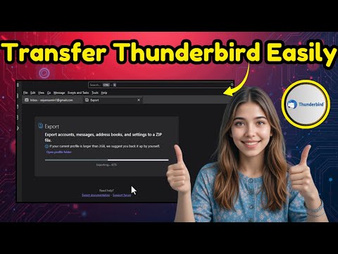 How To Move Thunderbird Data To Another Computer | Complete Transfer Guide (2025)