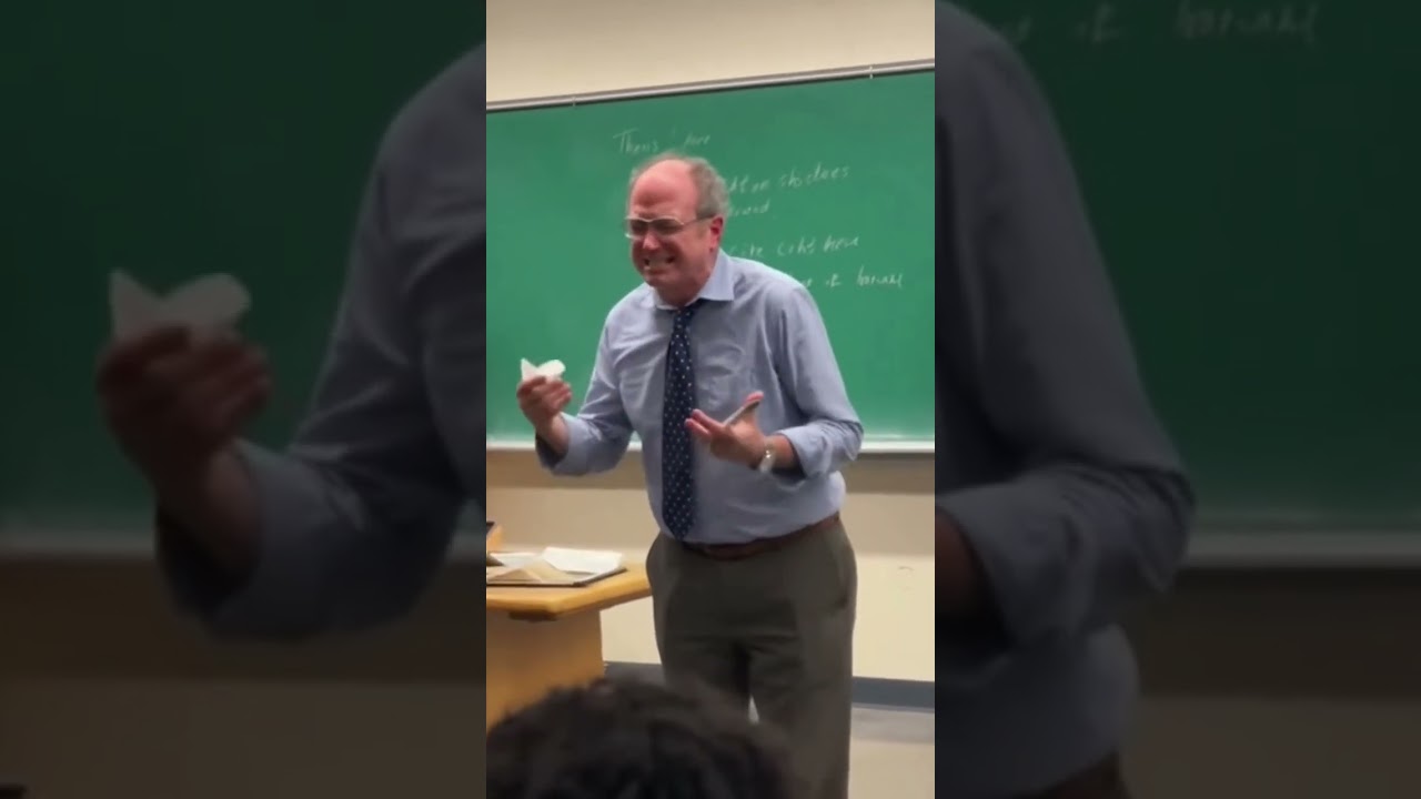 professors splilling secrets, what a time! 