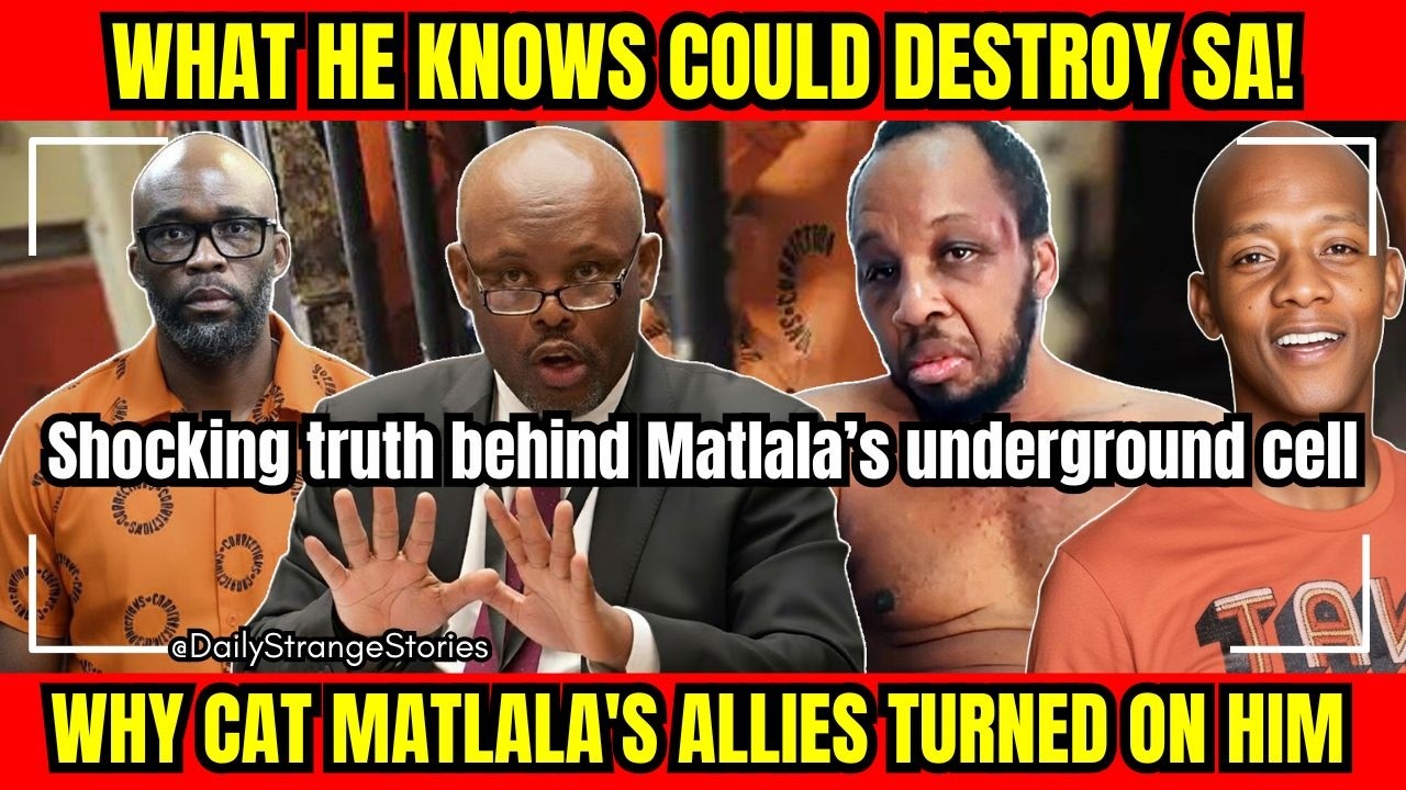 Cat Matlala's Allies EXPOSED: The Underground Prison Truth That Could Destroy SA!