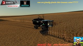 CAN WE FINALLY FINISH THIS KANSAS CORN?!?!?! FARMING SIMULATOR 25!!! screenshot 4