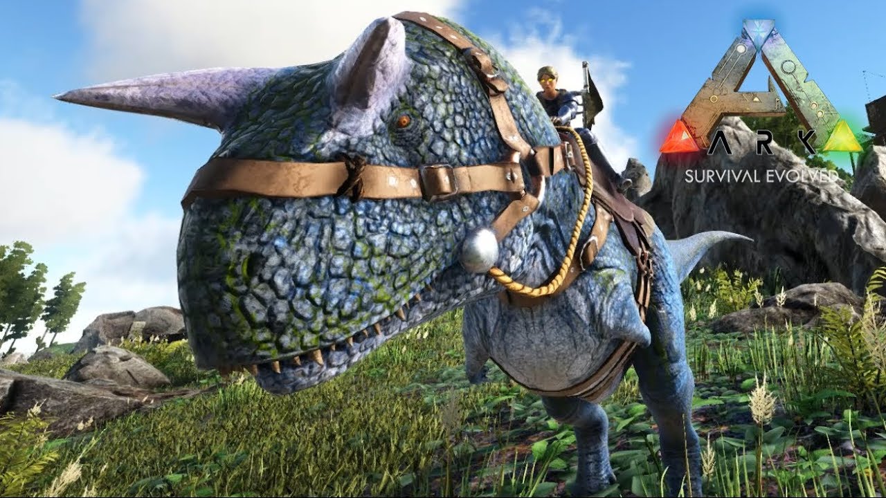 30 Ark Rag S4 厳選カルノ ドラえもんｶﾗｰ をテイム ラグナロクの黒真珠採取 Pc版公式pve Ark Survival Evolved Youtube