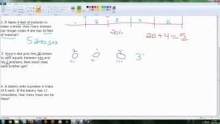 Division Word Problem tutorial