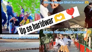 Haridwar Dharm Ganga Ghat Tourist Girls Top Video Up To Haridwar Girls Masti