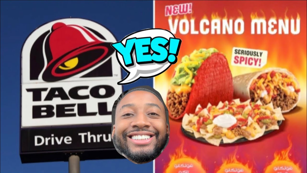 Taco Bell's VOLCANO Menu is BACK! |2023 REVIEW