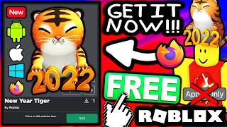 FREE ACCESSORY! HOW TO GET New Year Tiger! GET ON IOS/PC/ANDROID! (ROBLOX) screenshot 3