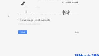 Google Chrome - Dinosaur Minigame