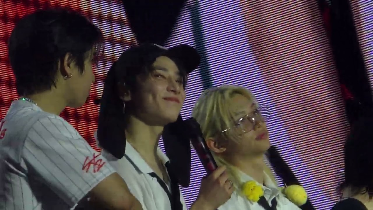 Ending ment by Hyunjin and I.N. - Stray Kids dominATE New York (061825)