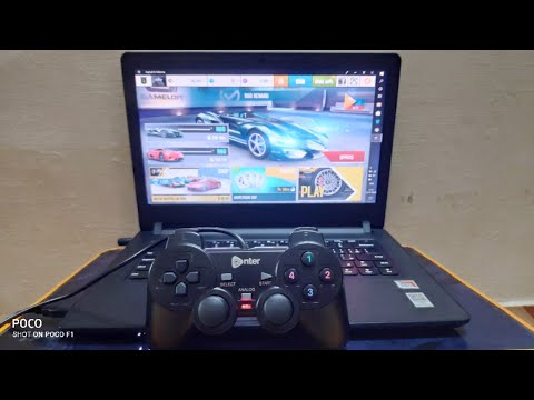 How to play asphalt 8 with joystick
