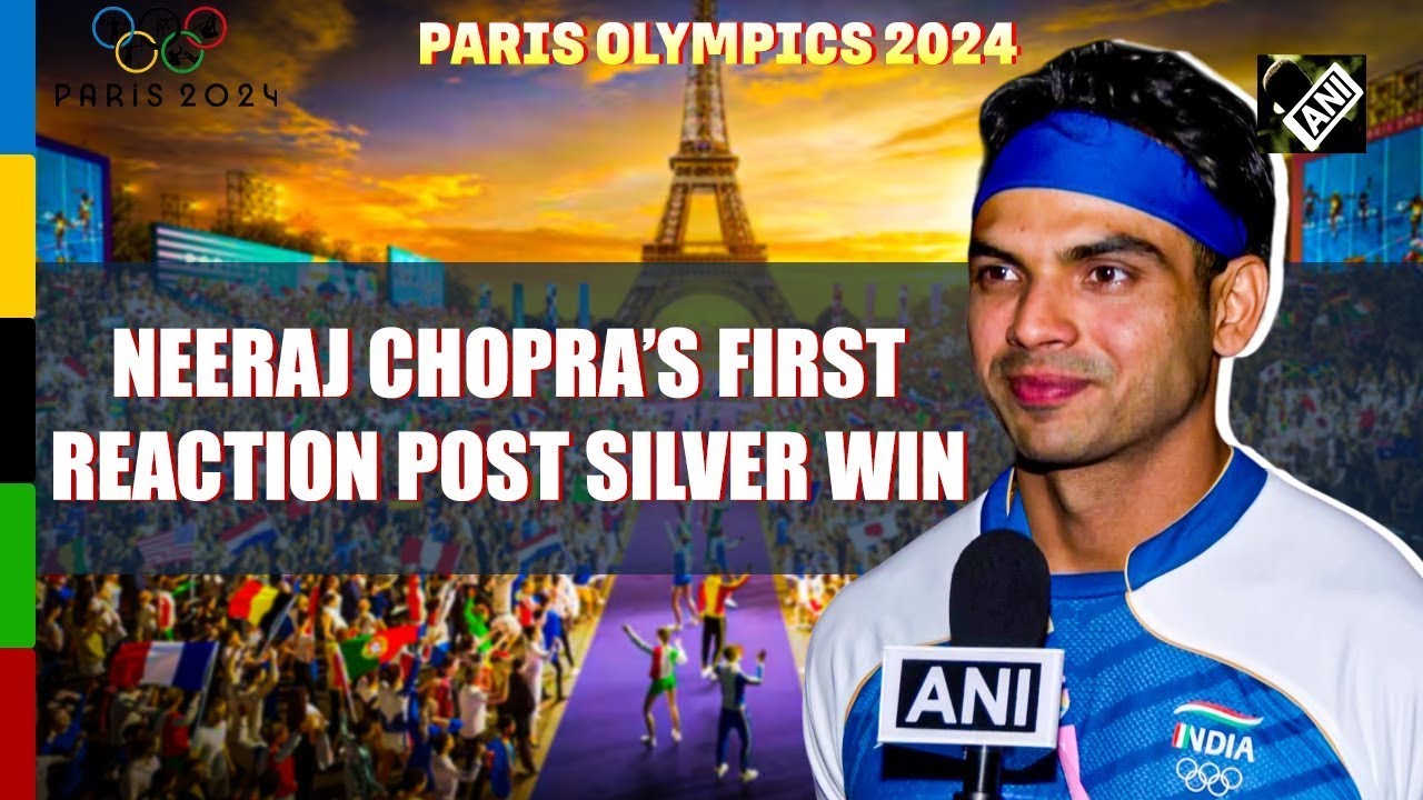 Neeraj Chopra Rection after wining Silver Medal in Olympic 2024  | Neeraj Chopra Exclusive Interview
