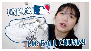 แกะกล่องรองเท้า MLB BIG BALL CHUNKY NY สวยมาก!! | PLOYCHA SNAP