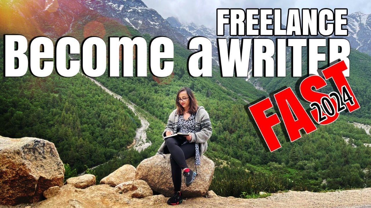 How to be a freelance writer in 2024 really fast - YouTube