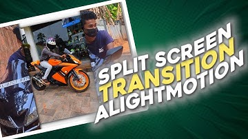 Split screen transition ALIGHTMOTION ❤️‍🔥 Tutorial 🔥