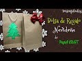 BOLSA de REGALO 🎁 con PAPEL KRAFT / FÁCIL, ECONÓMICO Y ORIGINAL // Varianidades :D