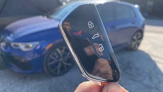 How to replace the key fob battery MK8 GTI or Golf R