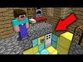 Minecraft NOOB vs PRO : WHAT IS UNDER THIS VILLAGER HOUSE? Challenge in Minecraft Animation