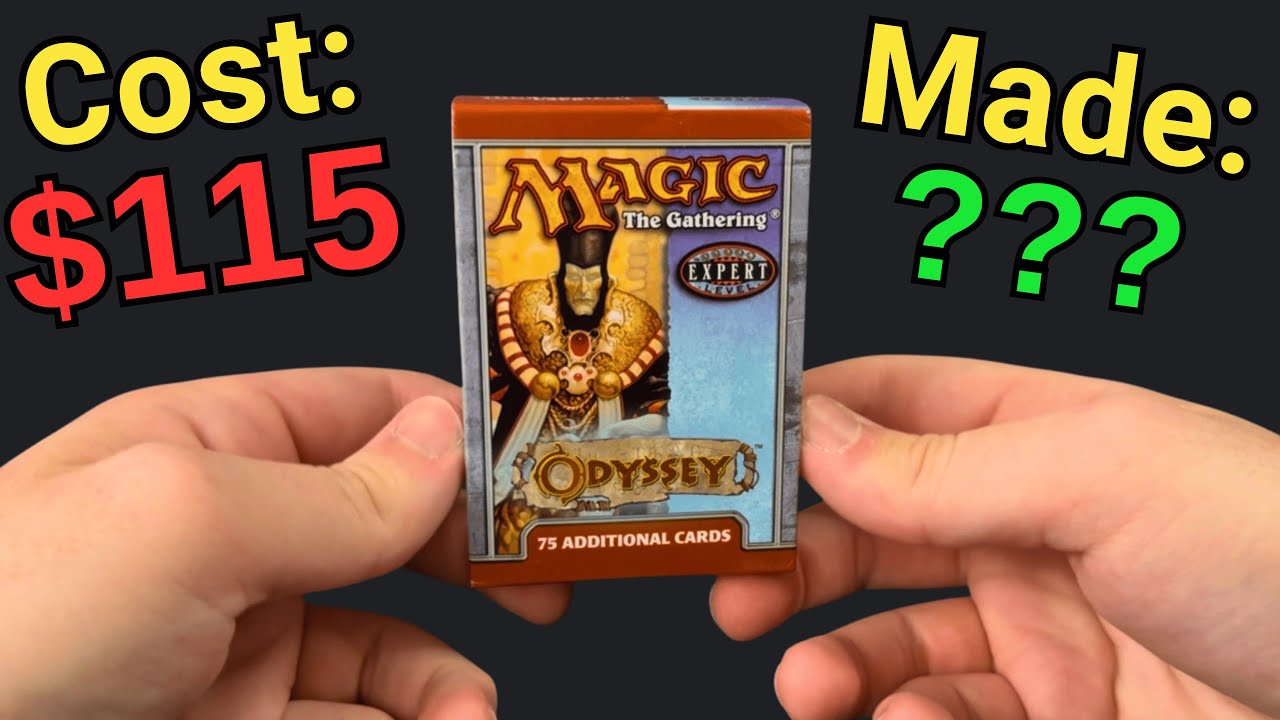 odyssey mtg booster box 2001 Magic The Gathering Odyssey TCG Booster Box sold at auction on 14th  May