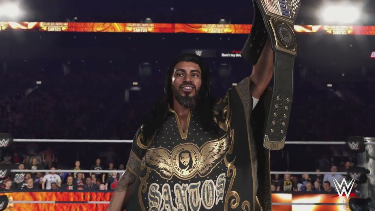WWE 2K26 Smackdown Santos Escobar Issues Open Challenge For WWE United States Championship
