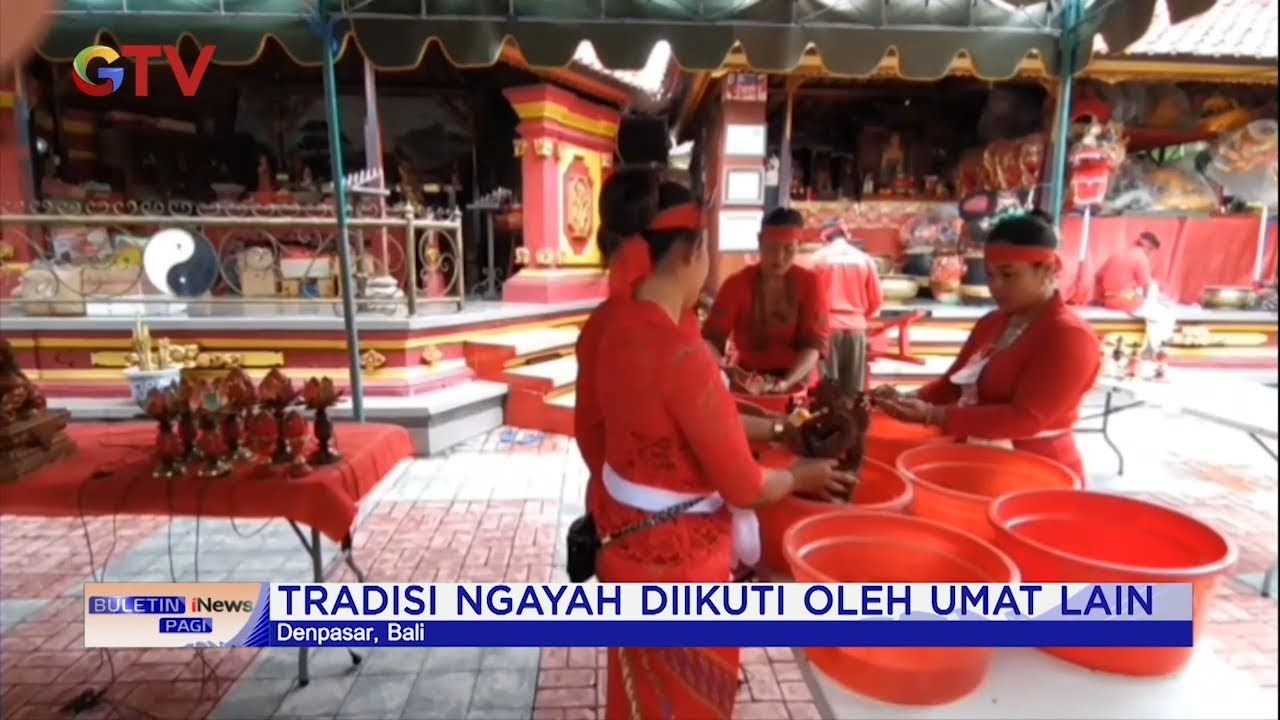 Mengenal Tradisi Ngayah, Wujud Nyata Gotong Royong dan Toleransi #BuletiniNewsPagi 29/01