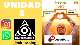 Personal Best Level 5 Eworkbook - American English - Respuestas - Unidad 5