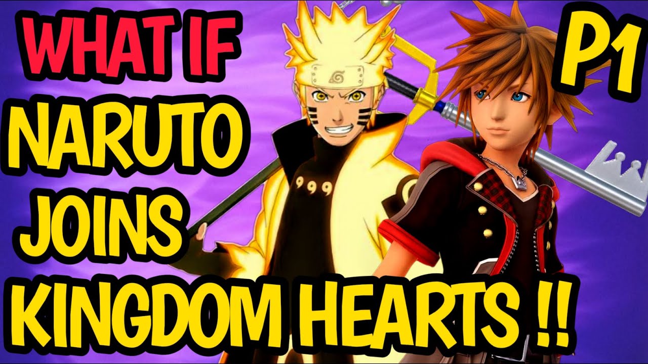 What if NARUTO joins KINGDOM HEARTS !! Sora & Naruto New Team or Enemy !! New Verse Villians #anime