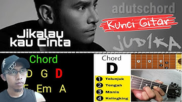 Judika - jikalau kau cinta (kunci gitar dan lirik)