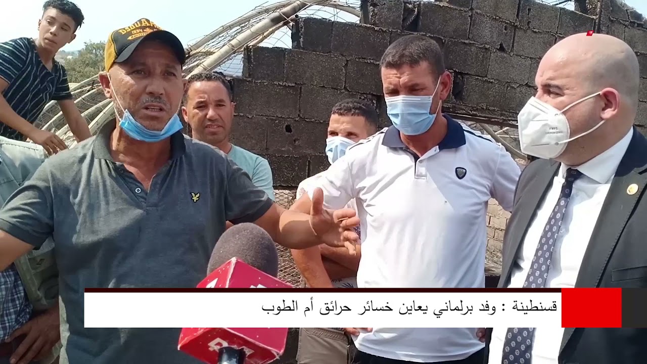 شاهد⭕قسنطينة : وفد برلماني يعاين خسائر حرائق أم الطوب‎‎‎‎# ‎