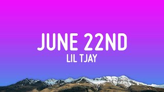 Video thumbnail of "Lil Tjay - June 22nd (Lyrics)"