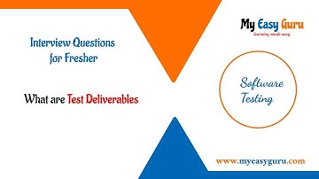Test Deliverables | Test Deliverables in software Testing | Test Deliverables in software Testing