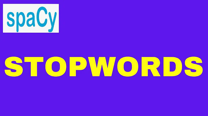 SpaCy Tutorial 04: Spacy Stopwords Remove   | NLP with Pythhon