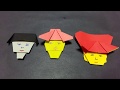 Origami face  person lets folding  origami paper girl face  paper folding craft
