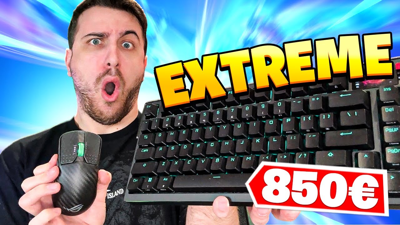 Gioco coi Miei NUOVI MOUSE e TASTIERA! *850€* Asus ROG EXTREME! Fortnite ITA!