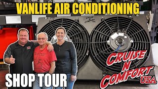 TOUR the BEST VAN AC UNIT SYSTEM FACTORY |  Cruise N Comfort Shop