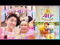 【Vlog】40周年ディズニーランドで限定メニューを食べまくる1日💖