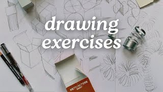 ✏️drawing excercies to improve your skill fast! ✍️