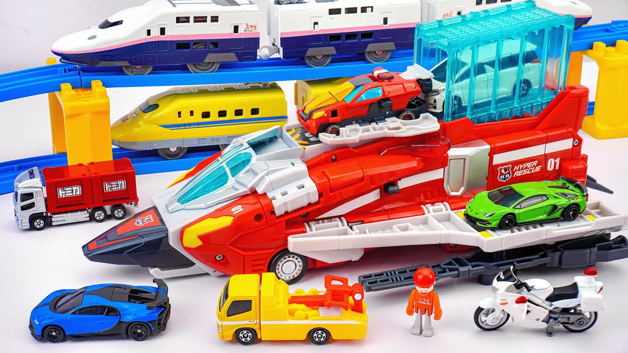 タカラトミー プラレール 新幹線 | タカラトミー トミカ ハイパーレスキュー & タカラトミー トミカ トレイン＆カーコレクション