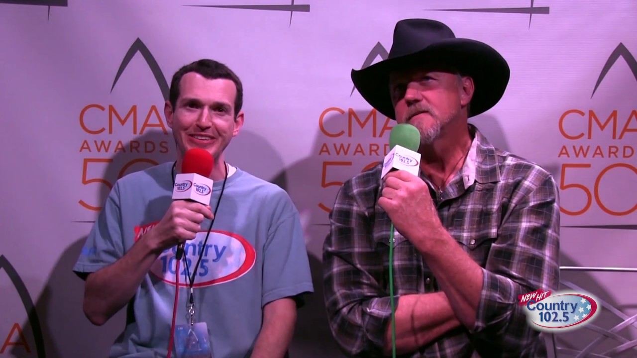 The 50th Annual CMA Awards Broadcast: Trace Adkins Interview