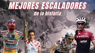Los 10 mejores ESCALADORES de la historia del ciclismo.
