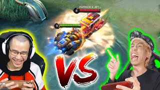 Tantang Top 1 Global Johnson 1 VS 1 - Mobile Legends