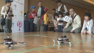 ロボット技術を展示  実験特区の羽田空港