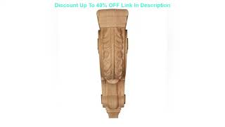 Weekly Top Ekena Millwork CORW04X11X14HDRO Wood Corbel, 4W x 10 1/2D x 14H, Red Oak