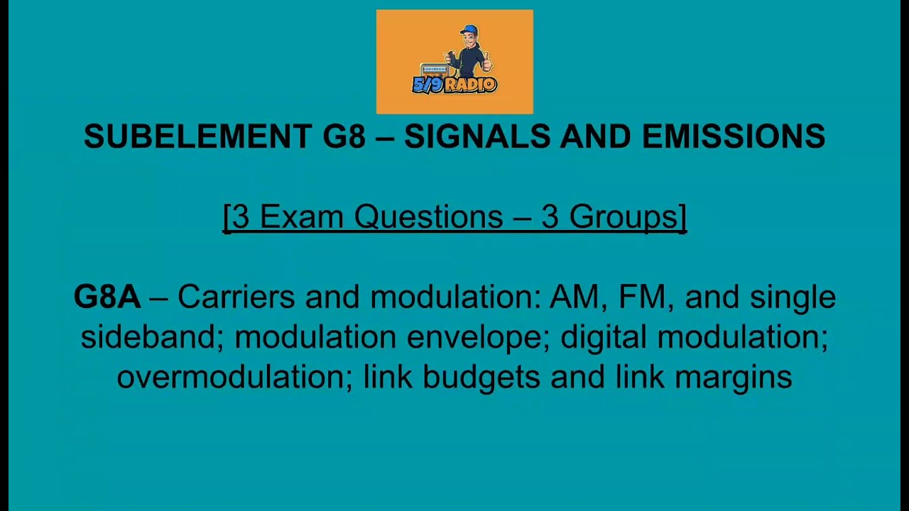 2023-2027 General Class Question Pool  Video 7 