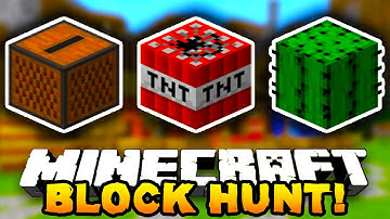 Minecraft BLOCK HUNT! #5 (Funny Minigame) - w/ Preston, Lachlan & MrWoofless