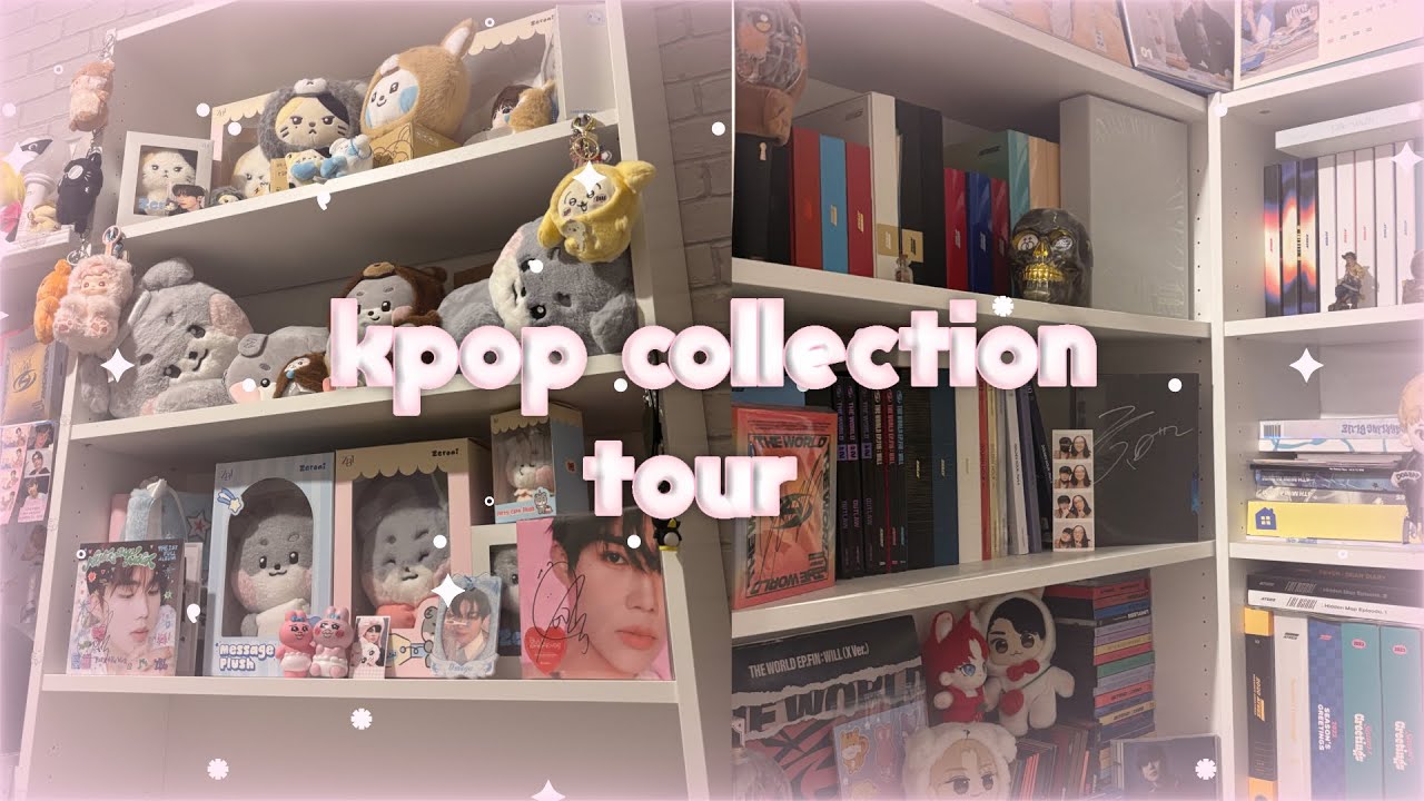 ☆ kpop collection tour !! (zb1 + ateez)