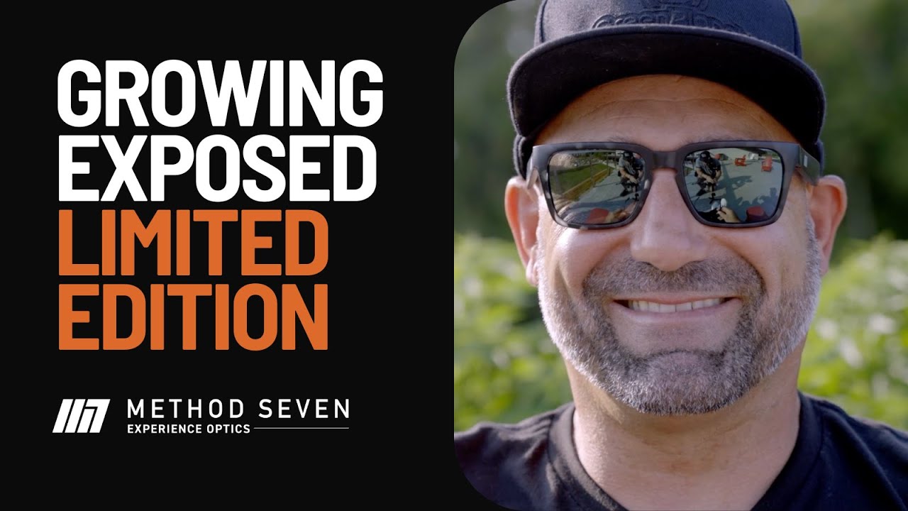 Limited edition FX2 LED grow glasses with Growing Exposed. The world's #1 LED grow light glasses.